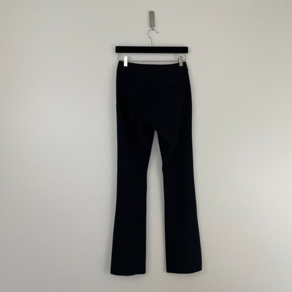 Athleta Stellar Flare Workwear Black Trousers Size 2 - Picture 2 of 7